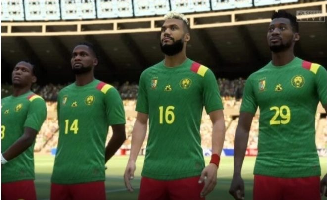 Les Lions indomptables du Cameroun sur FIFA 23