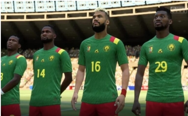 Les Lions indomptables du Cameroun sur FIFA 23