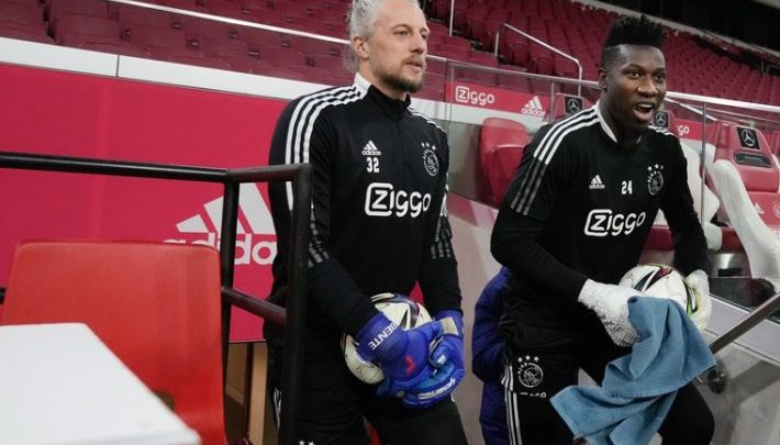 Pasweer et André Onana à l'Ajax