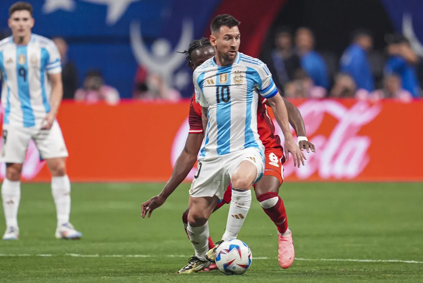 Copa América 2024 Argentine 20 Canada, Leo Messi historique conduit