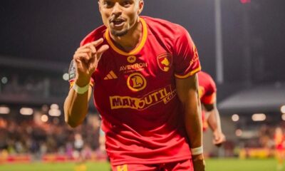 Timothé Nkada avec Rodez